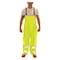 Tingley High Visibility Rain Bib Overall, Polyester/Polyurethane, 30 in Inseam, 40 in to 42 in Waist, L O23122 - alternate 1