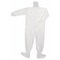 Zoro Select Disposable Coverallss, Hooded Coverall, S, Polypropylene, Elastic Wrist, Elastic Ankle, Serged Seam CVL-NW -B S - alternate 1