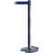 Tensabarrier Barrier Post with Belt, Blue, 7 1/2 ft Length, 38 in Post Height, No Legend RB1-73-73-STD-NO-L5X-C - alternate 1
