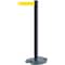 Tensabarrier Barrier Post with Belt, Yellow, 7 1/2 ft Length, 38 in Post Height, No Legend RB1-89-89-STD-NO-Y5X-C - alternate 1
