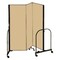 Screenflex Partition, 5 Ft 9 In W x 5 Ft H, Beige CFSL503-DO - alternate 1