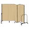 Screenflex Partition, 9 Ft 5 In W x 5 Ft H, Beige CFSL505-DO - alternate 1