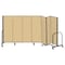 Screenflex Partition, 13 Ft 1 In W x 6 Ft H, Beige CFSL607-DO - alternate 1