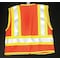 Kishigo Large Class 2 High Visibility Vest, Orange 1055-L - alternate 8