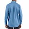 Carhartt Men's Flame-Resistant Collared Shirt, 8.6 cal/sq cm, S, 12% Nylon, 88% Cotton FRS160-MBL SML REG - alternate 2