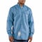 Carhartt Men's Flame-Resistant Collared Shirt, 8.6 cal/sq cm, S, 12% Nylon, 88% Cotton FRS160-MBL SML REG - alternate 3