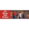 Accuform Safety Banner, Go Home Safe Today!, 28 in H x, 96 in W, Poly Sheeting MBR888 - alternate 1