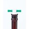 Kimble Chase Volumetric Flask, 250mL, Red, Green, PK6 92822F-250 - alternate 1