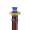 Kimble Chase Volumetric Flask, 250mL, Red, Green, PK6 92822F-250 - alternate 5