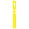 Zoro Select Blank Tag, Coated Paper, 7 1/2 in H x 1 in W, Yellow, Rectangle, 1000 PK KTAGYL - alternate 1