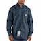 Carhartt Men's Flame-Resistant Collared Shirt, 8.6 cal/sq cm, S, 12% Nylon, 88% Cotton FRS160-DNY SML REG - alternate 2
