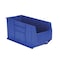 Quantum Storage Systems Storage Bin, Polypropylene, Blue, 17 1/2 in H, 23 7/8 in W, 35 7/8 in L QUS997BL - alternate 3