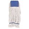 Odell 5 in L String Wet Mop, 16 oz Dry Wt, Quick Change Connection, Looped-End, White, PET, 1200S/WHITE 1200S/WHITE - alternate 1