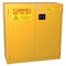 Jamco Hazardous Material Storage Cabinet, 30 gal, 1 Shelves, Steel, 43 in W x 44 in H x 18 in D, Yellow BS30YP - alternate 4