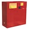 Jamco Hazardous Material Storage Cabinet, 120 gal, 5 Shelves, Steel, 43 in W x 65 in H x 34 in D, Red BN120RP - alternate 2