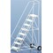 Ballymore 113 in H Aluminum Wheelbarrow Ladder, 8 Steps, 300 lb Load Capacity ALWB8 - alternate 5