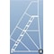 Ballymore 113 in H Aluminum Wheelbarrow Ladder, 8 Steps, 300 lb Load Capacity ALWB8 - alternate 2