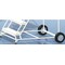 Ballymore 93 in H Aluminum Wheelbarrow Ladder, 6 Steps, 300 lb Load Capacity ALWB630 - alternate 4
