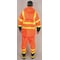 Kishigo Rainsuit, Polyester/Polyurethane, 6.2 mil Thick, Packable Hood in Collar, Orange, S/M RW101-S-M - alternate 8