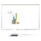 Ghent Projection Board, Porcelain, 48 1/2 in, 72 1/2 in, Aluminum Frame, White, Matte PRM1-46-4 - alternate 1