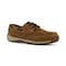 Rockport Works Men's Boat Shoe, Steel Toe, Leather Upper, Rubber Outsole, Lace Up, Brown, 10 M RK6736 - alternate 1