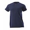 Zoro Select Short Slv T-Shirt, XXXL, Nvy Blue, Microban 20000110-NB-XXXL - alternate 1