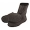 Tingley Overboots, Plain Toe, PVC, 10 in Height, Snap Tab Closure, Cleated Sole, Black, M 35121 - alternate 1