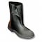 Tingley Workbrutes Overboots, Mens, L, Button Tab, Black, PVC, PR 35121