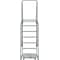 Ballymore 103 in H Steel Rolling Ladder, 7 Steps, 450 lb Load Capacity 073214P - alternate 3