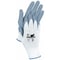 Mcr Safety Coated Gloves, Nitrile, Foam, Palm, 3 Abrasion Level, White, M (8) 1 PR 9674M - alternate 2