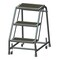Ballymore 28 1/2 in H Steel Rolling Ladder, 3 Steps, 450 lb Load Capacity 318RSU - alternate 1