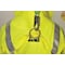 Tingley High Visibility Rain Jacket with hood, Polyester, Class 3 R, Green/Yellow, S J24122 - alternate 3