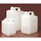 Zoro Select Jerrican, 5 L Capacity - mL, 1.25 gal Capacity - oz, Screw On Closure, HDPE, White, 5.5 in H H10935-0000 - alternate 5