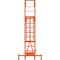 Ballymore 155 in H Steel Cantilever Rolling Ladder, 9 Steps, 300 lb Load Capacity TT-913F - alternate 5