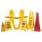 Safety Sign Two-Sided Floor Stand Sign, 24 3/8 in Height, Plastic 28960 - alternate 1