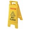 Safety Sign Two-Sided Floor Stand Sign, 24 3/8 in Height, Plastic 28960 - alternate 4