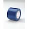 Zoro Select Floor Marking Tape, vinyl, No Legend, Blue, 4 in W., 5 mil Thickness 3JRX1 - alternate 1