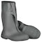 Tingley Overboots, Plain Toe, PVC, 14 in Height, Snap Tab Closure, Cleated Sole, Black, M 35141 - alternate 5
