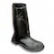 Tingley Workbrutes Overboots, Mens, L, Button Tab, Black, PVC, PR 35141