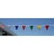 Zoro Select Pennants, Polyethylene, Multicolor, 100 ft. PL-2 M/C - alternate 4