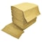 Zoro Select Sorbent Pad, 30 gal, 16 in x 18 in, Chemical, Hazmat, Yellow, Meltblown Polypropylene 23727Y - alternate 1