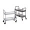 Metro Utility Cart with Deep Lipped Wire Shelves, Steel, 800 lb Load Capacity, 2 Shelves, 48 in L 66170 - alternate 2