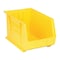 Quantum Storage Systems Hang & Stack Storage Bin, Polypropylene, Yellow, 10 in H, 11 in W, 18 in L QUS260YL - alternate 1