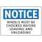 Electromark Notice Sign, 7 in Height, 10 in Width, Aluminum, English S207FA - alternate 1