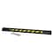 Zoro Select Parking Curb, 72 x 4 x 8 In, Black/Yellow 1790BLKX - alternate 4
