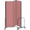 Screenflex Partition, 5 Ft 9 In W x 4 Ft H, Mauve CFSL403-DM - alternate 1