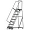 Ballymore 113 in H Steel Rolling Ladder, 8 Steps, 450 lb Load Capacity WA083214X - alternate 1