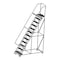 Ballymore 153 in H Steel Rolling Ladder, 12 Steps, 450 lb Load Capacity WA123214R - alternate 1