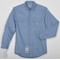 Carhartt Men's Flame-Resistant Collared Shirt, 8.6 cal/sq cm, S, 12% Nylon, 88% Cotton FRS160-MBL SML REG - alternate 5