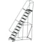 Ballymore 143 in H Steel Rolling Ladder, 11 Steps, 450 lb Load Capacity 113214X - alternate 6